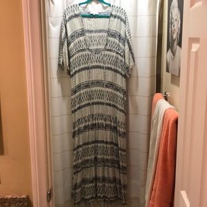 Black&White Maxi Dress